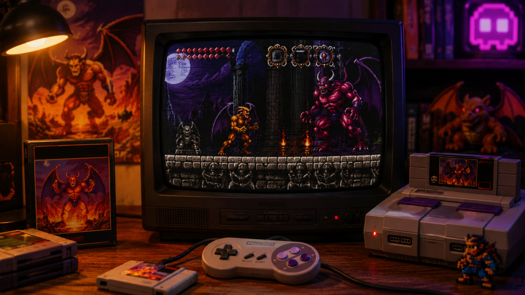 Demon's Crest SNES 1994