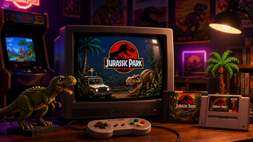 Jurassic Park (Mega Drive SNES 1993)