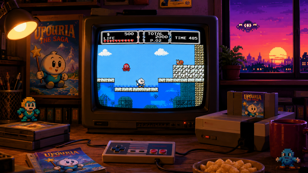 Ufouria The Saga NES 1991