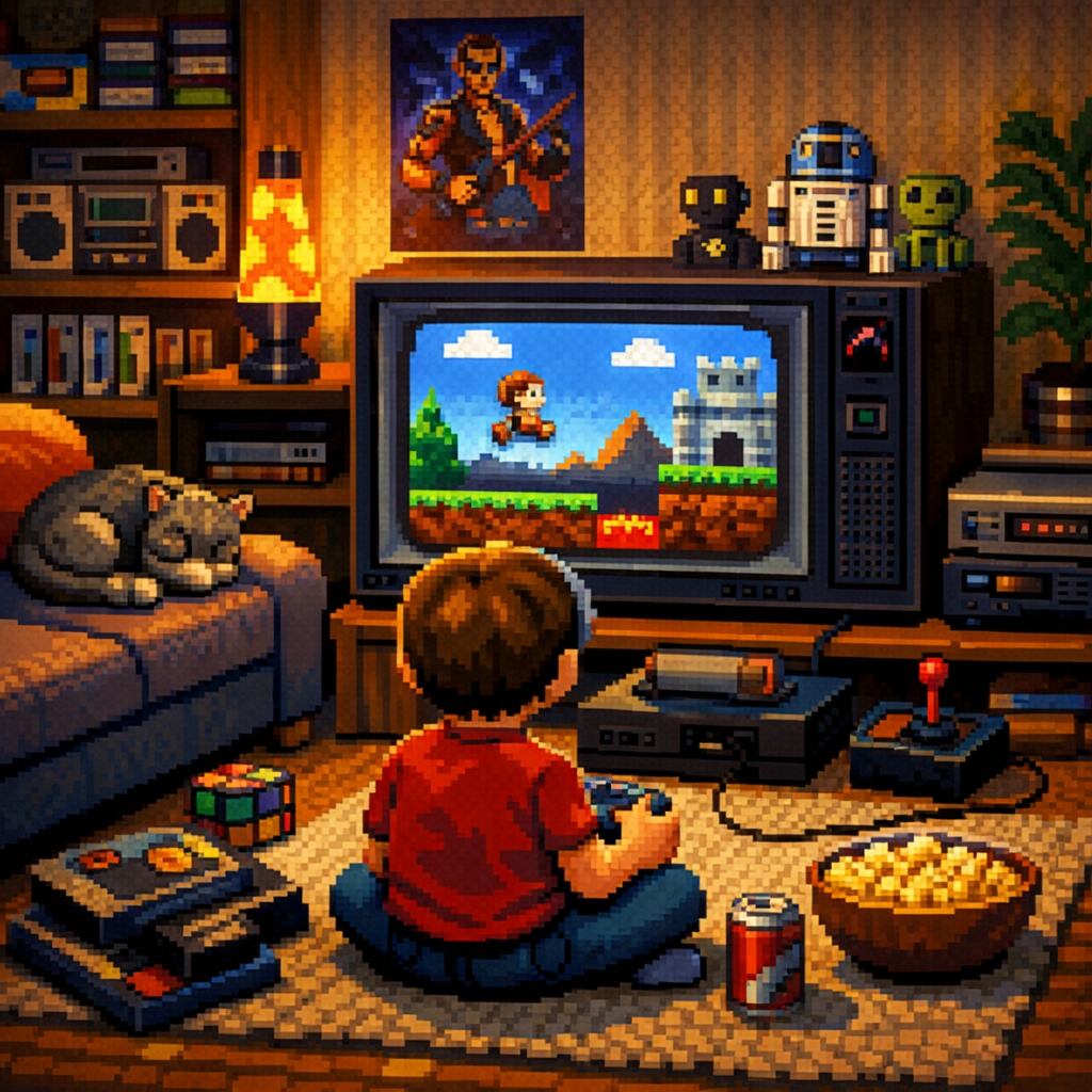 8-bits révolution salon