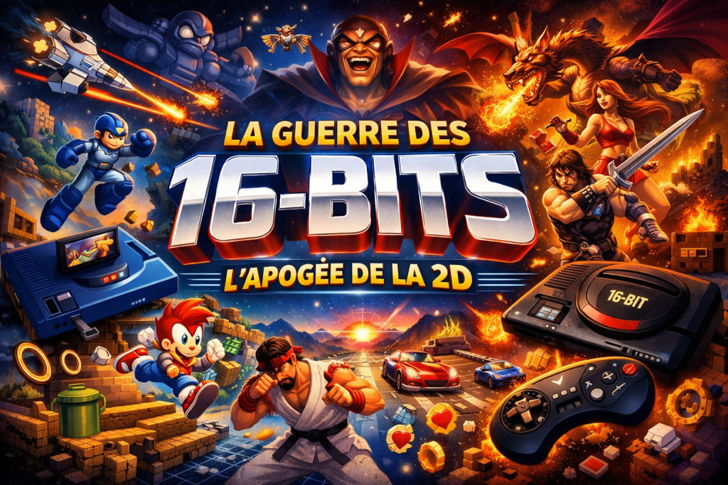 La guerre des 16-bits L'apogée de la 2D