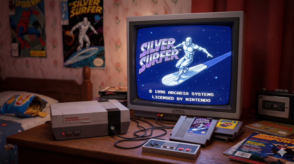 Silver Surfer (NES) Fragile comme du cristal