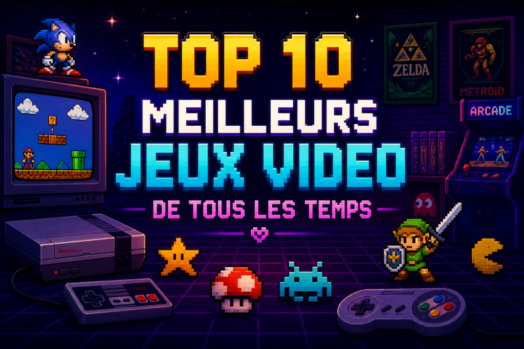 Le Top 100 des meilleurs Jeux Vidéo de tous les temps