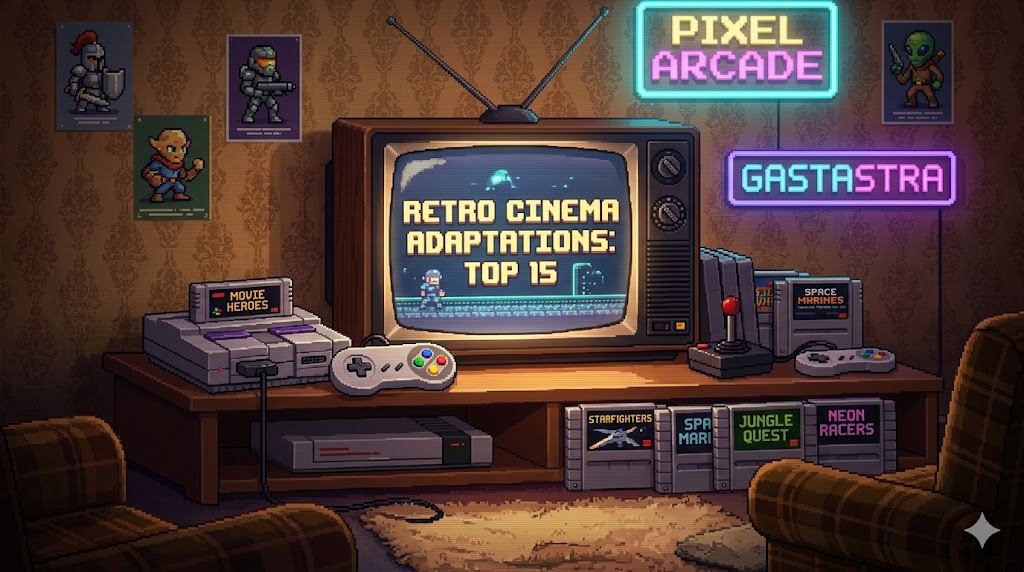 Top 15 des adaptations jeux vidéo au cinéma réussies