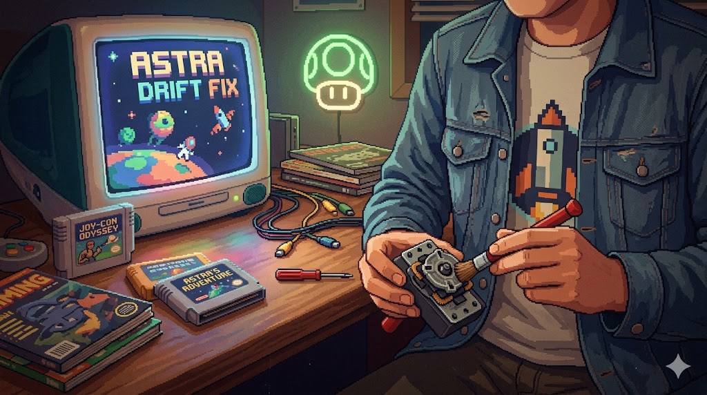 réparer un joystick Joy-Con qui drift
