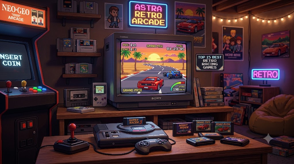Top 15 des meilleurs jeux de course rétro