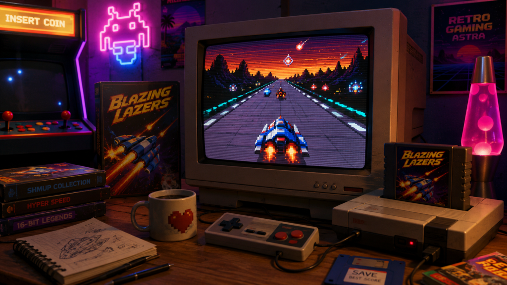 Blazing Lazers (1989) — La vitesse à l'état pur