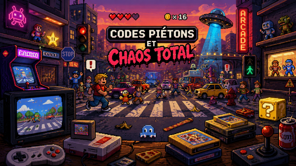 Codes piétons et chaos total