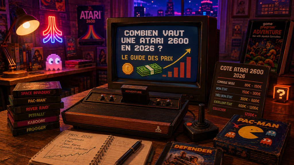 Combien vaut une Atari 2600 en 2026