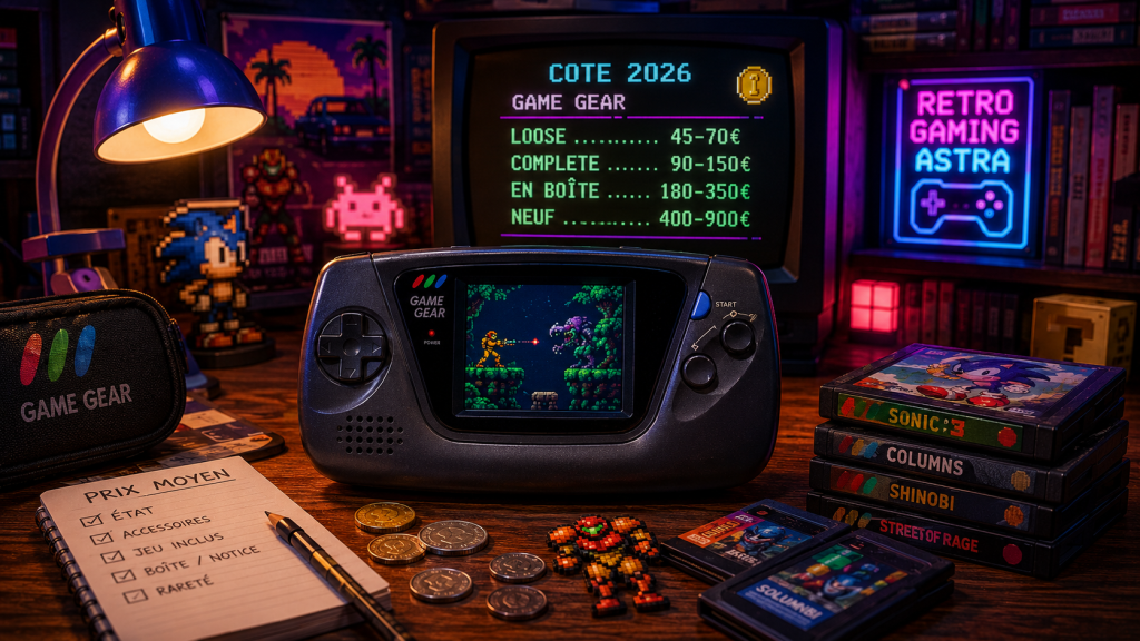 Combien vaut une Game Gear en 2026