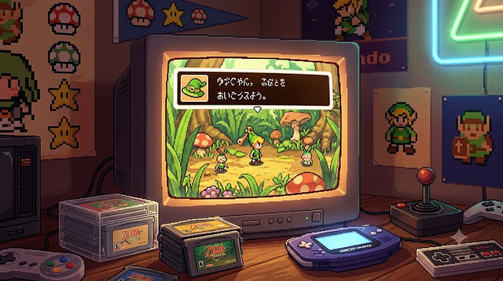 Legend of Zelda The Minish Cap (2004)
