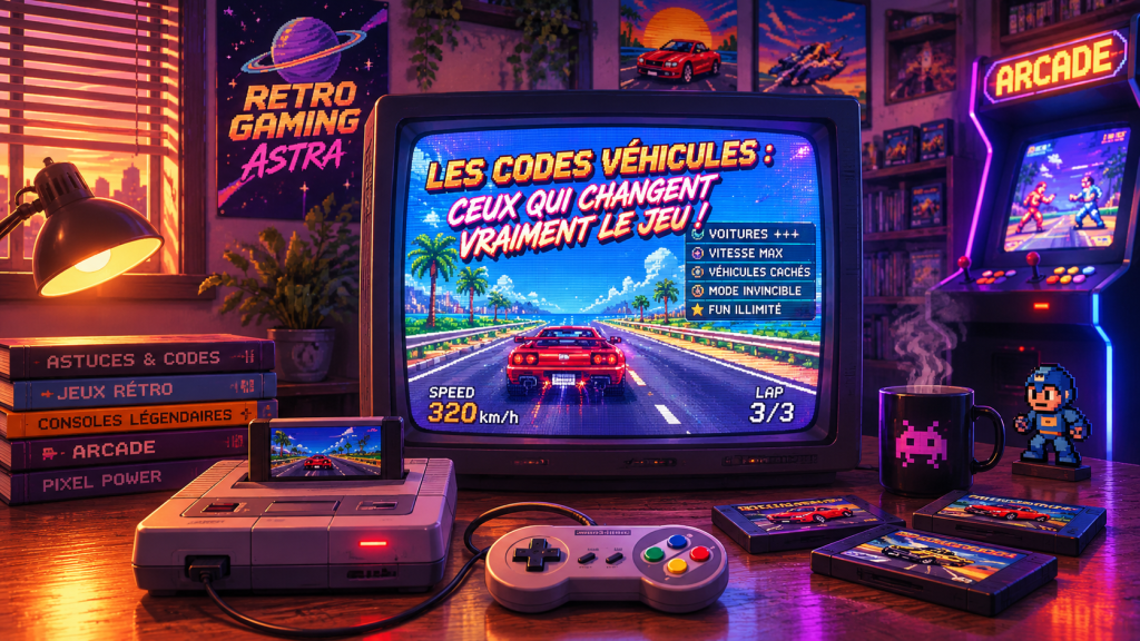 Les codes véhicules ceux qui changent vraiment le jeu