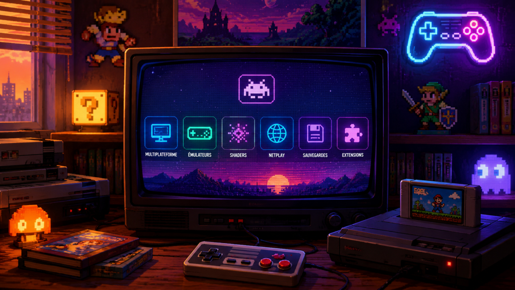Les fonctions avancées qui justifient RetroArch