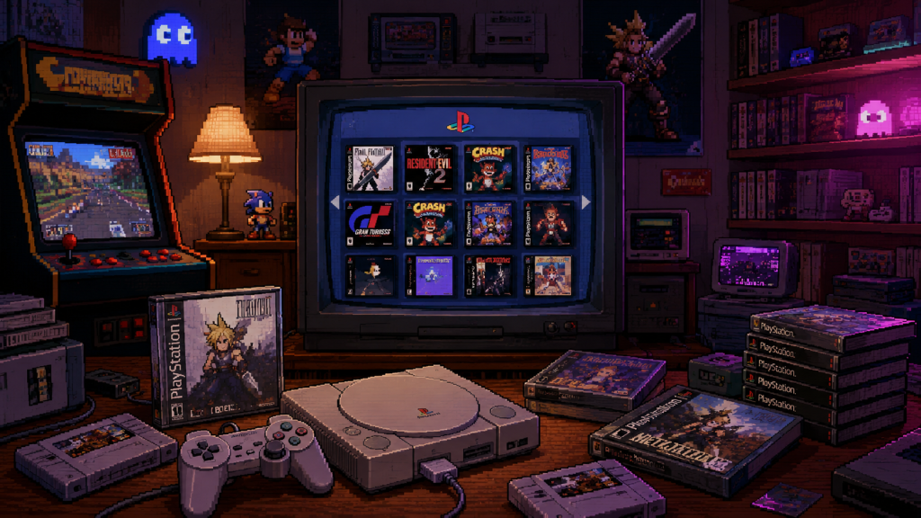 Liste des jeux PS1 sortis en France