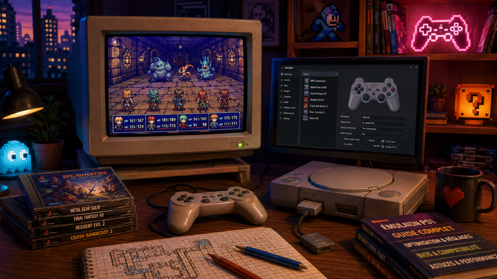 Meilleur émulateur PS1 sur PC