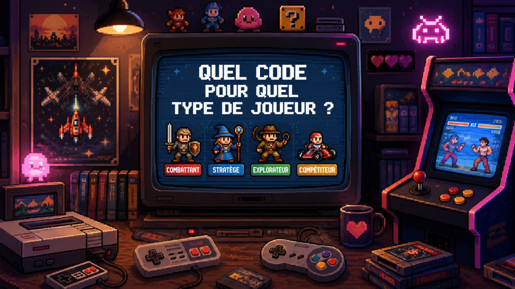 Quel code pour quel type de joueur0