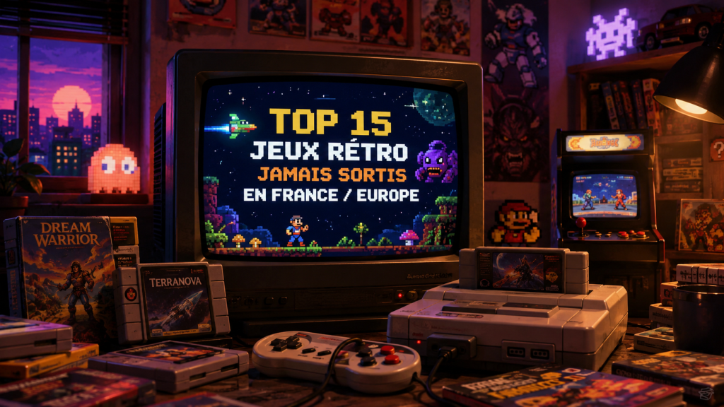 Top 15 des jeux rétro jamais sortis en France Europe