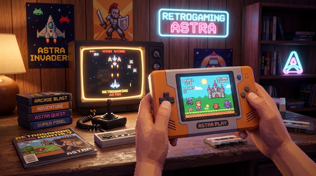 Console portable rétro