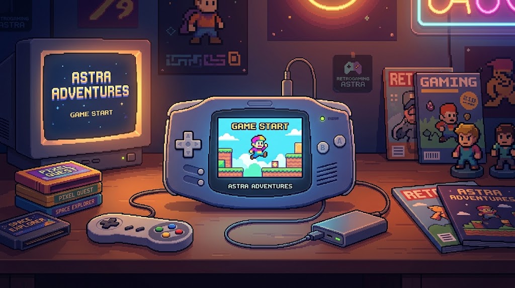 Console rétro portable