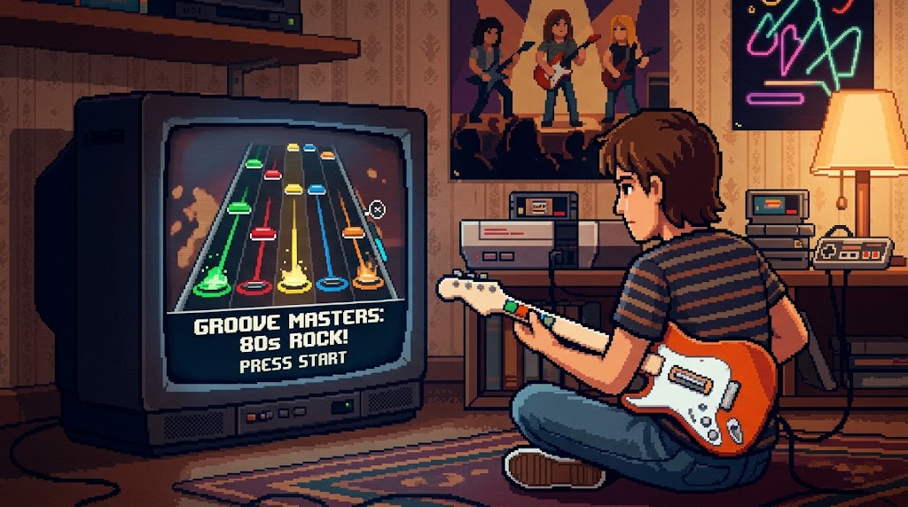 Guitar Hero 1, 2, 3 et Rocks the 80s