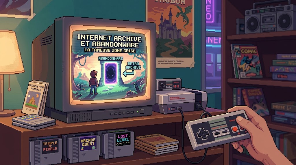 Internet Archive et abandonware fameuse zone grise