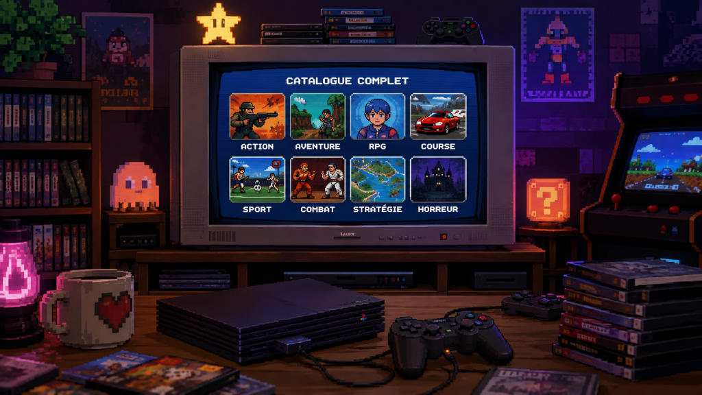 Liste des jeux PS2 par genre