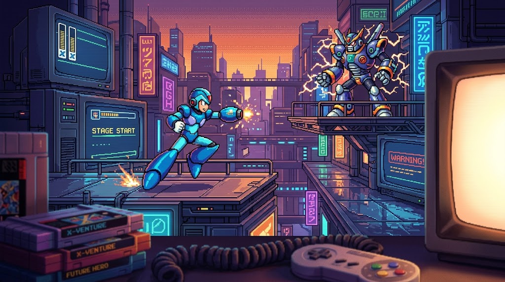 Mega Man X (1993) — La mue vers l'âge adulte