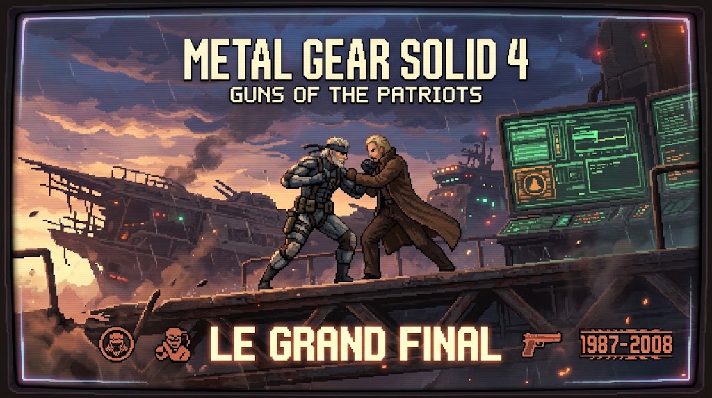 Metal Gear Solid 4 Guns of the Patriots (2008) — Le grand final