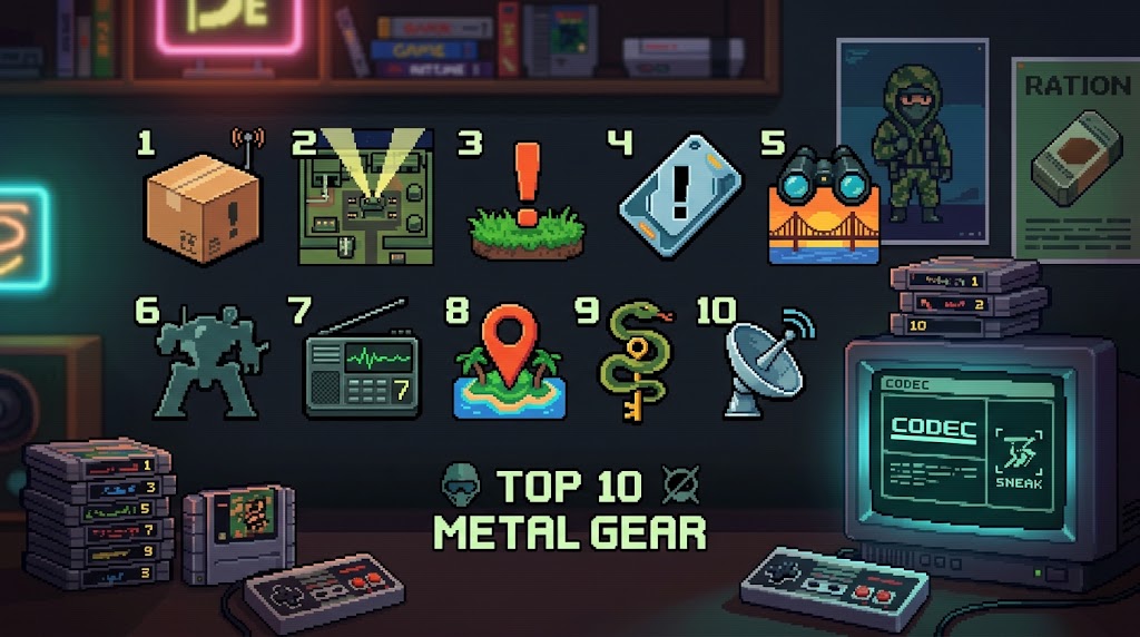 Top 10 des meilleurs Metal Gear