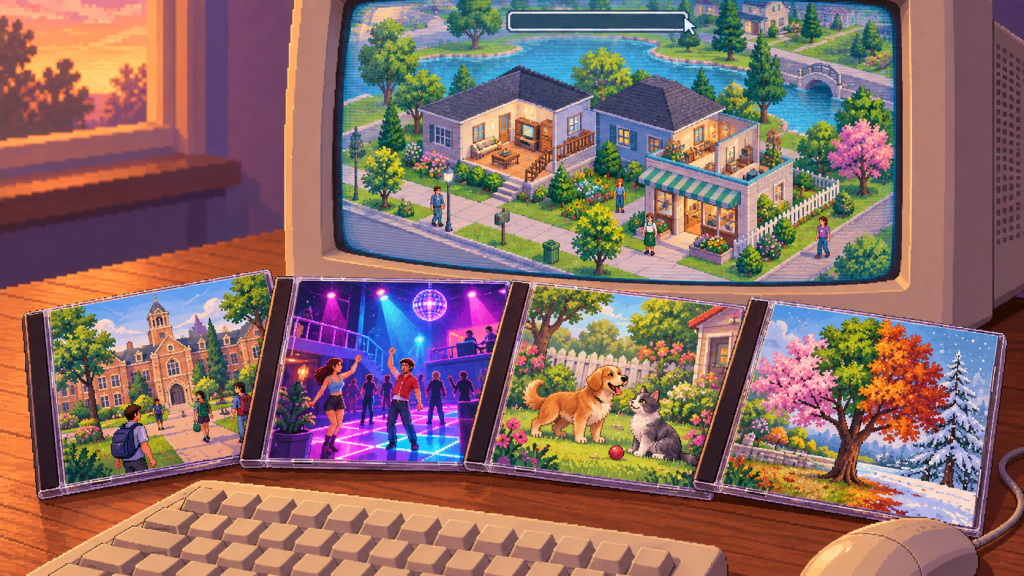 Codes de triche des extensions des Sims 2 pack par pack