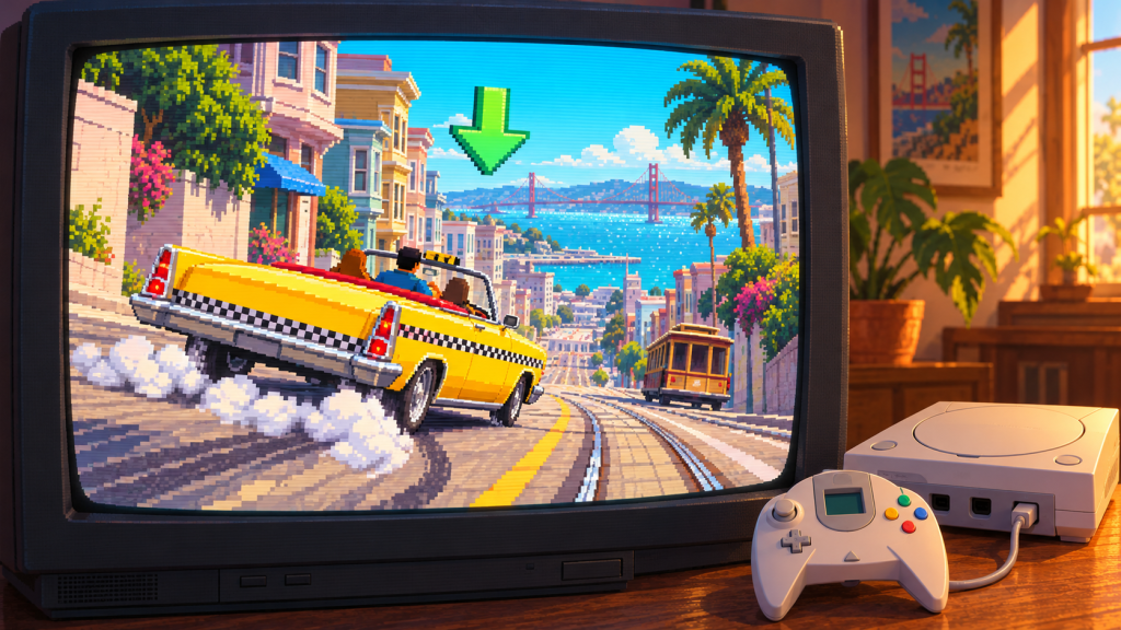 Crazy Taxi — Dreamcast (2000)