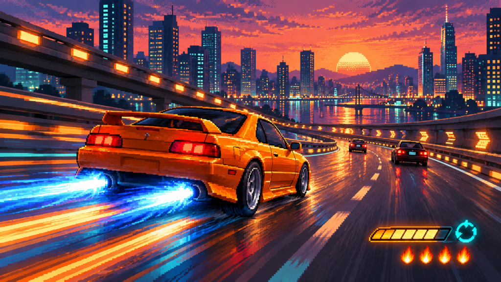 Enchaîne les Burnouts