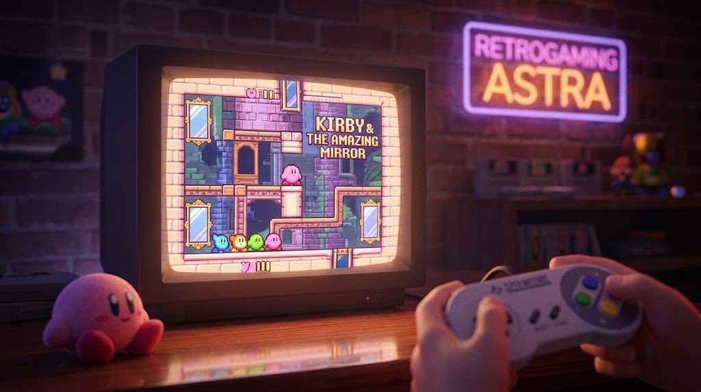 Kirby & The Amazing Mirror (2004) — Le metroidvania rose