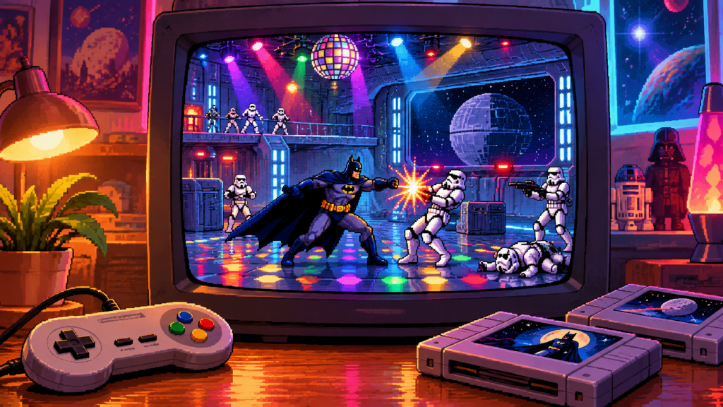Les effets Party Time Batman dans Star Wars